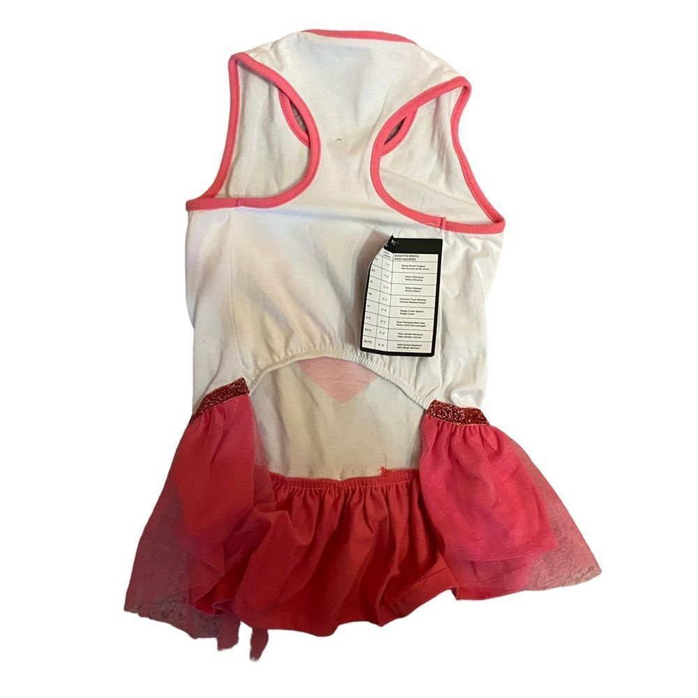 Hotel Doggy pink paw print dress outfit NWT size large - Picture 2 of 10